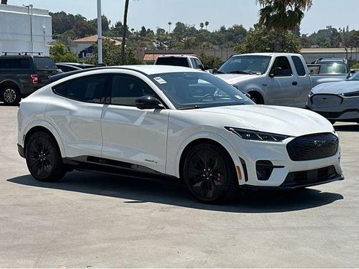 White Metallic 2025 Ford Mustang Mach-E GT