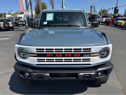 Azure Gray Metallic 2025 Ford Bronco Heritage Edition