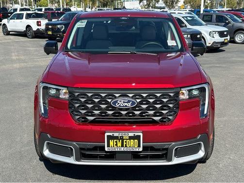 Ruby Red 2026 Ford Maverick Lariat