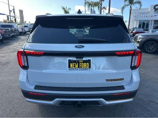 White Metallic 2026 Ford Explorer Tremor