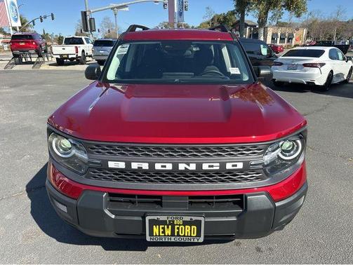 Ruby Red Metallic 2025 Ford Bronco Sport Big Bend