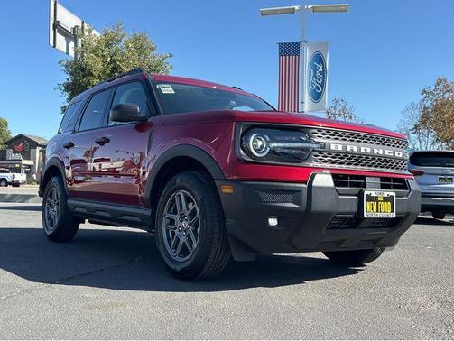 Ruby Red Metallic 2025 Ford Bronco Sport Big Bend
