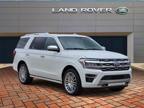 Star White Metallic Tri-Coat 2023 Ford Expedition Platinum