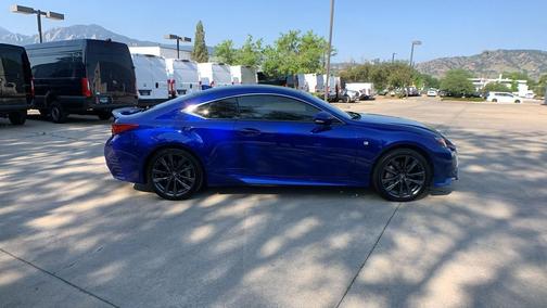 Blue 2015 Lexus RC 350 Base