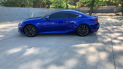 Blue 2015 Lexus RC 350 Base
