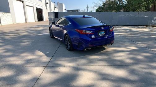 Blue 2015 Lexus RC 350 Base