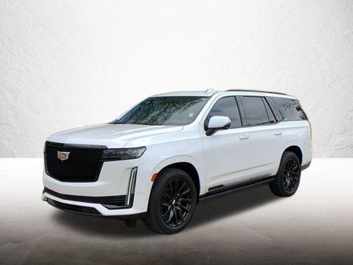 Crystal White Tricoat 2021 Cadillac Escalade Sport