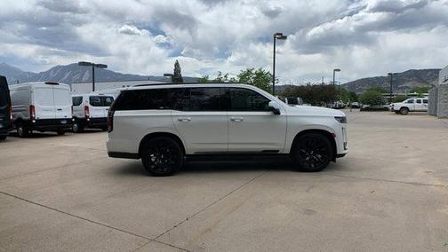Crystal White Tricoat 2021 Cadillac Escalade Sport