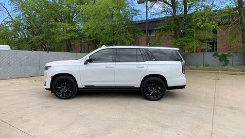 Crystal White Tricoat 2021 Cadillac Escalade Sport