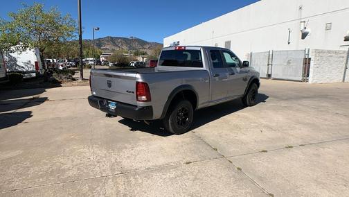 Billet Silver Metallic Clearcoat 2022 RAM 1500 Classic Warlock Quad Cab 4x4 6'4' Box