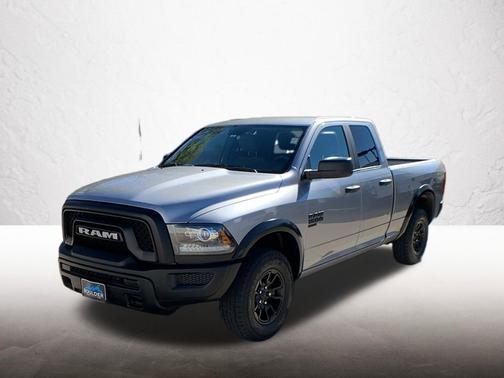 Billet Silver Metallic Clearcoat 2022 RAM 1500 Classic Warlock Quad Cab 4x4 6'4' Box