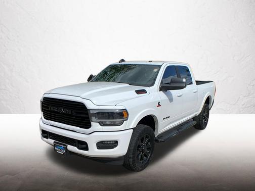 Bright White Clearcoat 2020 RAM 2500 Laramie Crew Cab 4x4 6'4' Box