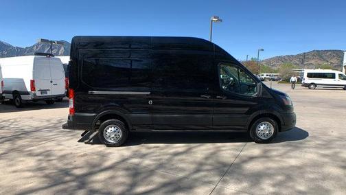 Black 2023 Ford Transit-250 Base