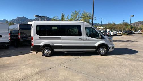 Oxford White 2025 Ford Transit-350 XLT