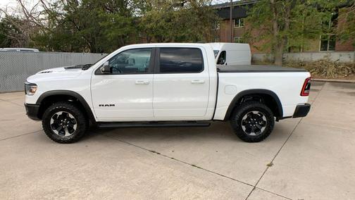 Bright White Clearcoat 2019 RAM 1500 Rebel
