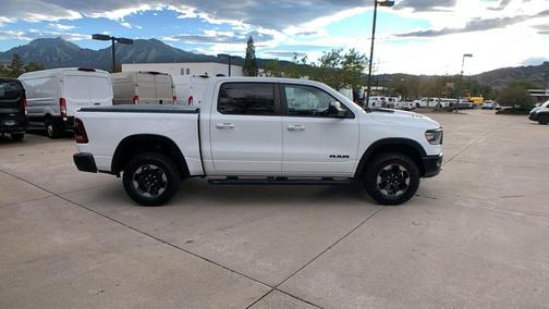 Bright White Clearcoat 2019 RAM 1500 Rebel