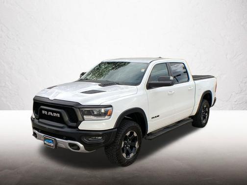 Bright White Clearcoat 2019 RAM 1500 Rebel