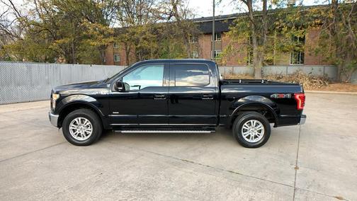 Shadow Black 2016 Ford F-150 Lariat