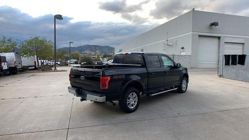 Shadow Black 2016 Ford F-150 Lariat