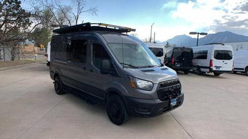 Gray 2021 Ford Transit-150 Base