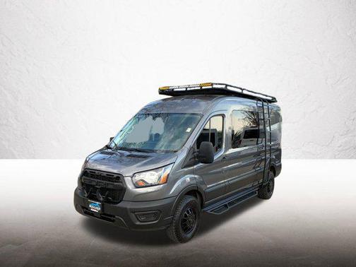 Gray 2021 Ford Transit-150 Base