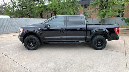 Agate Black Metallic 2021 Ford F-150 XLT