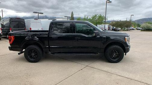 Agate Black Metallic 2021 Ford F-150 XLT