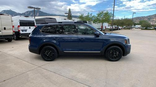 Midnight Lake Blue 2023 Kia Telluride SX X-Pro
