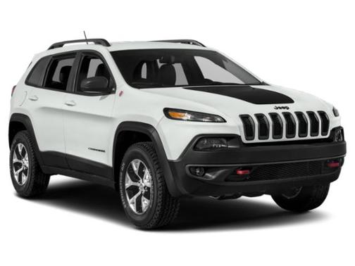 Bright White Clearcoat 2015 Jeep Cherokee Trailhawk