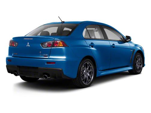 Octane Blue Pearl 2012 Mitsubishi Lancer Evolution GSR