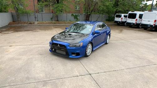Octane Blue Pearl 2012 Mitsubishi Lancer Evolution GSR