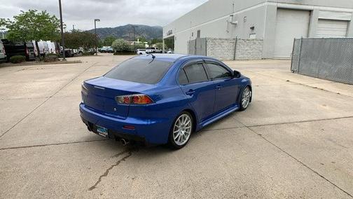 Octane Blue Pearl 2012 Mitsubishi Lancer Evolution GSR