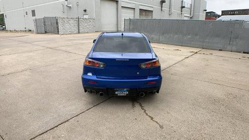 Octane Blue Pearl 2012 Mitsubishi Lancer Evolution GSR