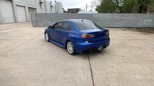 Octane Blue Pearl 2012 Mitsubishi Lancer Evolution GSR