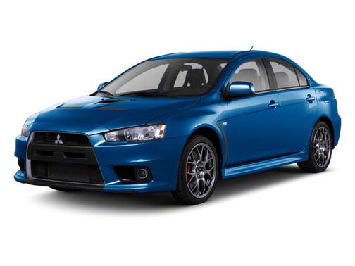 Octane Blue Pearl 2012 Mitsubishi Lancer Evolution GSR