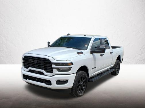 Bright White Clearcoat 2025 RAM 2500 Big Horn Crew Cab 4x4 6'4' Box