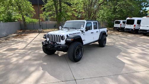 Bright White Clearcoat 2023 Jeep Gladiator Rubicon