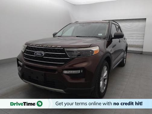 Red 2020 Ford Explorer XLT