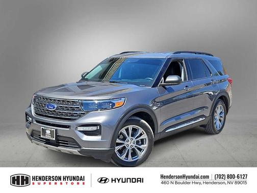Carbonized Gray Metallic 2023 Ford Explorer XLT