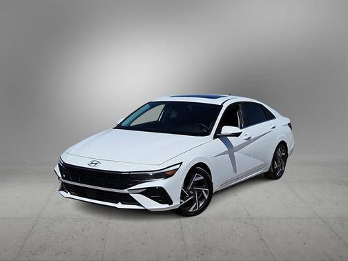White 2024 Hyundai ELANTRA Limited