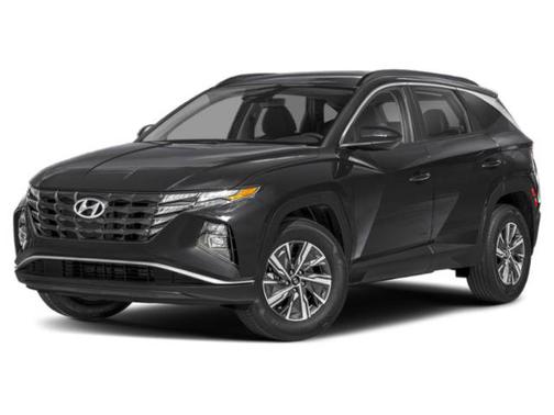 Black 2024 Hyundai TUCSON Hybrid Blue