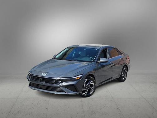 Gray 2025 Hyundai ELANTRA HEV Limited