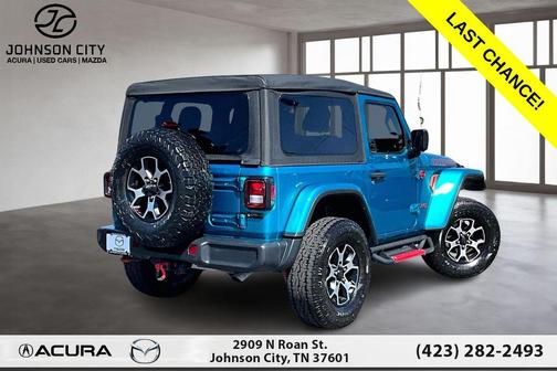 Bikini Pearlcoat 2020 Jeep Wrangler Rubicon