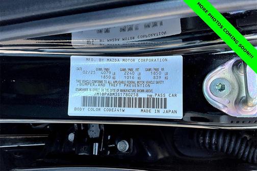 2025 Mazda Mazda3 2.5 S Select Sport
