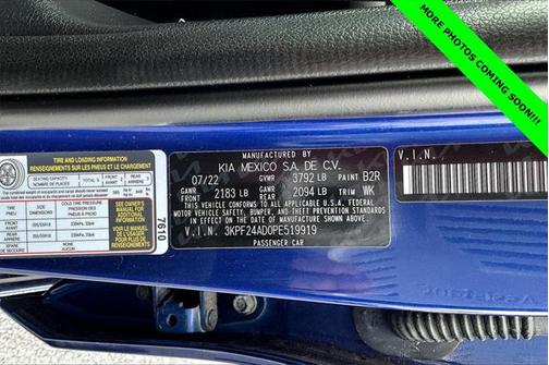 2023 Kia Forte LXS