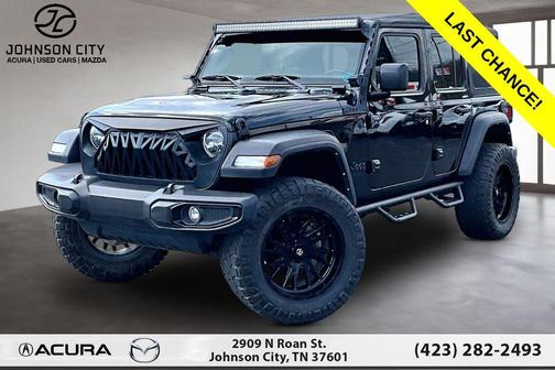Black Clearcoat 2022 Jeep Wrangler Unlimited Sport