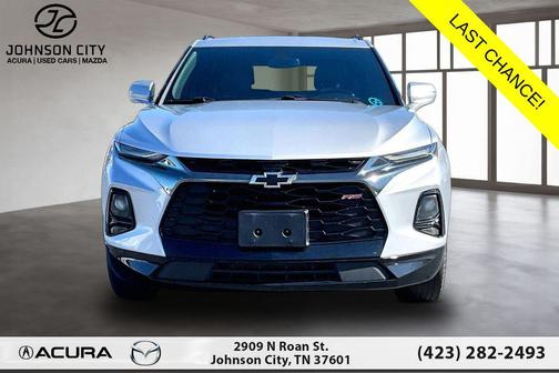 Silver Ice Metallic 2020 Chevrolet Blazer RS