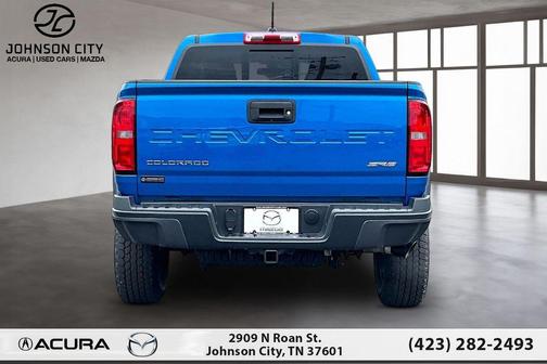 Bright Blue Metallic 2021 Chevrolet Colorado ZR2