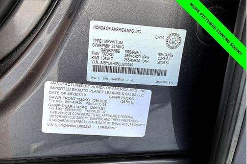 2020 Acura MDX 3.5L Technology & A-Spec Pkgs