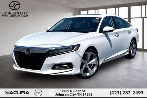 Platinum White Pearl 2018 Honda Accord Touring 2.0T